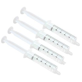 4 Syringes of 10ml Teeth Bleaching Whitening 22% Gel Syringes -Free Shade Guide