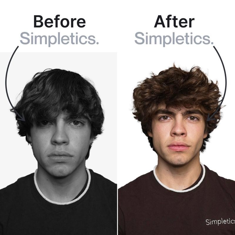 Simpletics - Sea Salt Spray - Texturizing Product for Fluffy,