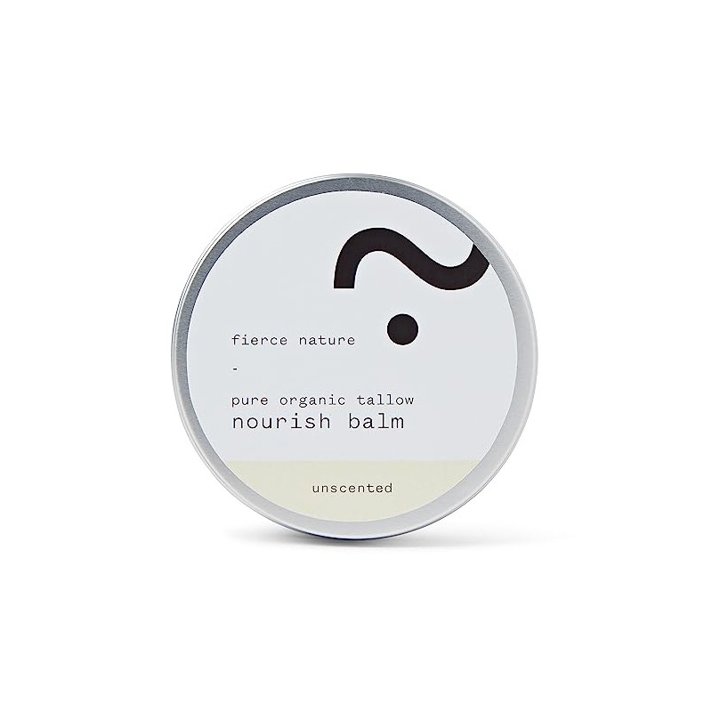 Fierce Nature - Pure Organic Tallow Nourish Balm (Unscented) -
