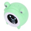 Kids Alarm Clock Cartoon Animal Shaped Gentle Music Night Light