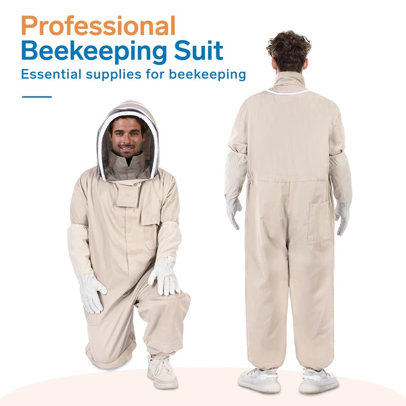Bee Suits for Men Women Sting Proof,Beekeeping Suit Beekeeper Suit