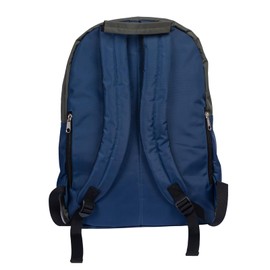 A&C Hero Canvas Backpack Blue Green Travel Bags Shoulder Bag with Badge Pin Accessories for Women