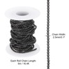 PATIKIL 16.4Ft Box Chain Roll, 2.5mm Width Cable Square Box