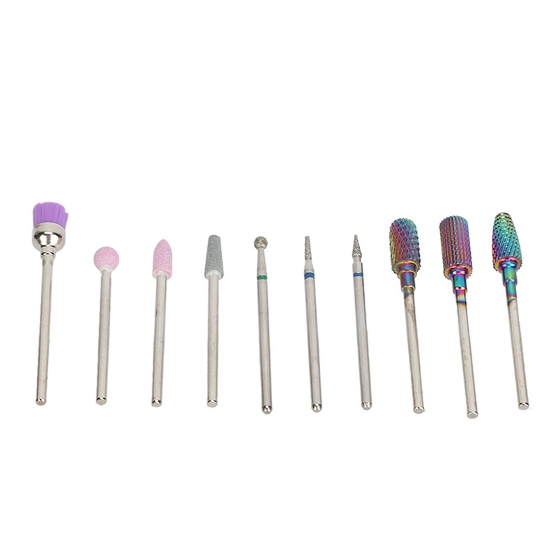Nail Drill Bits Set Tungsten Steel Nail Art Grinding Head
