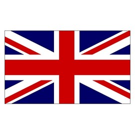 Rogue River Tactical UK United Kingdom Flag Sticker Great Britain British Union Jack Auto Car Window Decal Bumper Sticker (3x5")