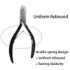 Cuticle Nipper with Non-Slip Handle Nail Cutical Clippers Nail Care