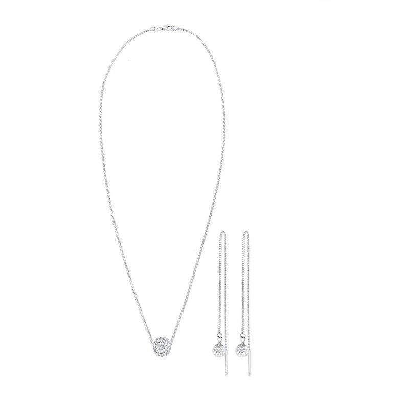 Jewelry Set, Fabric, Crystal