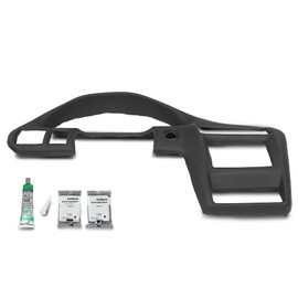 LQI Dash Cover Board Instrument Bezel Panel, Compatible with Chevy Cavalier 2000-2005, Black