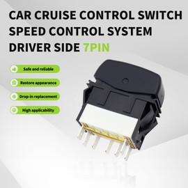 HiSport Power Cruise Control Rocker Switch P27-1040-15 - Compatible with Kenworth T800 W900 Peterbilt Truck Model - Replace 577.59626