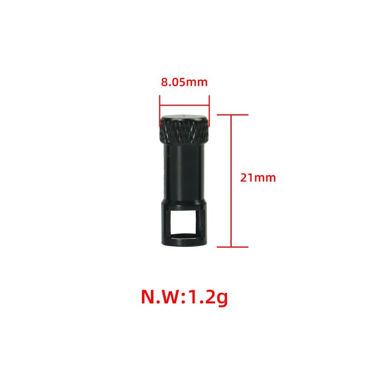 BESNIN Nipple Valve Cap with Valve Core Removing Function, Easy