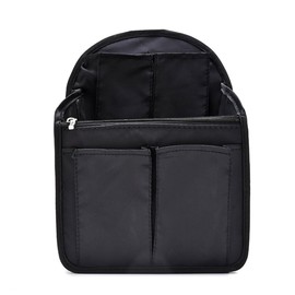 Multipurpose Travel Storage Bag Organizer with Multiple Pockets, Lightweight Backpack Insert for Easy Access and Organization, Suitable for Cosmetics, Gadgets, and Daily Essentials