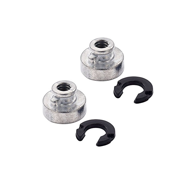 Amazicha 2 PCS Fender Seat Nut Kit Fit for Harley