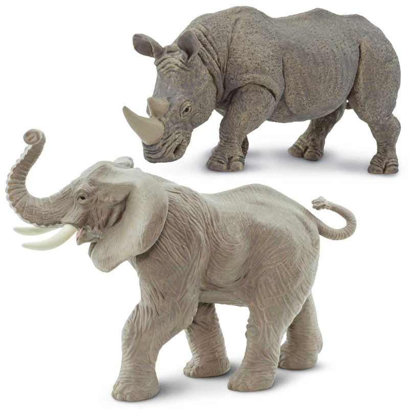 Safari Ltd. Zoo Animal Toy Set - 5 Figurines of