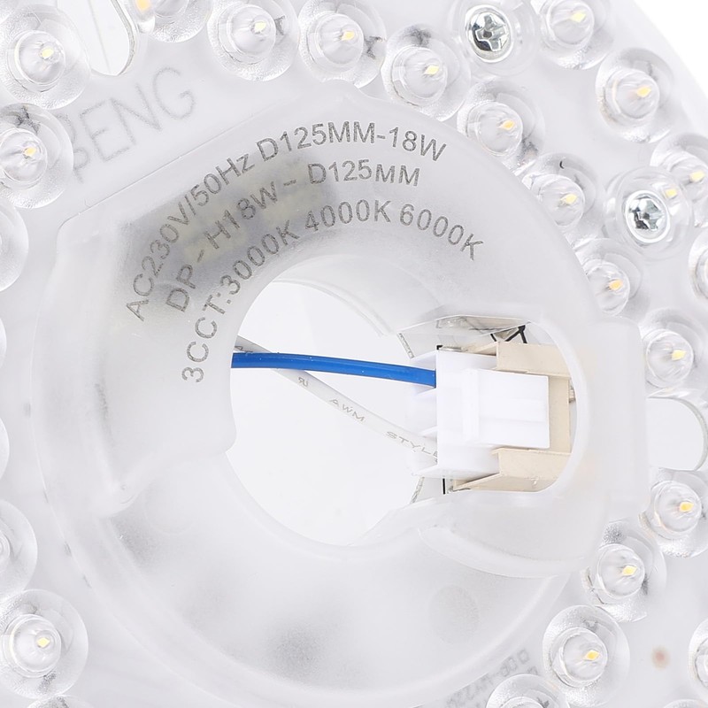 LED Ceiling Fan Light, 4.92 Inch Retrofit Light Kit Replacement