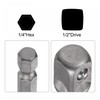 TA-VIGOR 1/2" Drive Socket Accessory Set, 19mm 6-Point Deep Impact