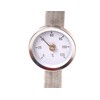 Aqbau® Insertion Thermometer Diameter 63 mm, Bimetal Thermometer 0-120°C -