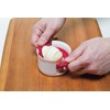 Prepworks by Progressive - Cortador de huevos compacto, blanco, rojo