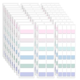 Vicloon Vicloon Haftstreifen, 420 Stücke 3 Größen klebezettel Klebemarkierungen, Index Haftmarker Film Textstreifen für Lesen, Markieren von Seiten,Lernen,5 Farben