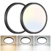 hepside LED Ceiling Light,3000K/4000K/6500K 3 Color Temperature, Waterproof IP54 LED
