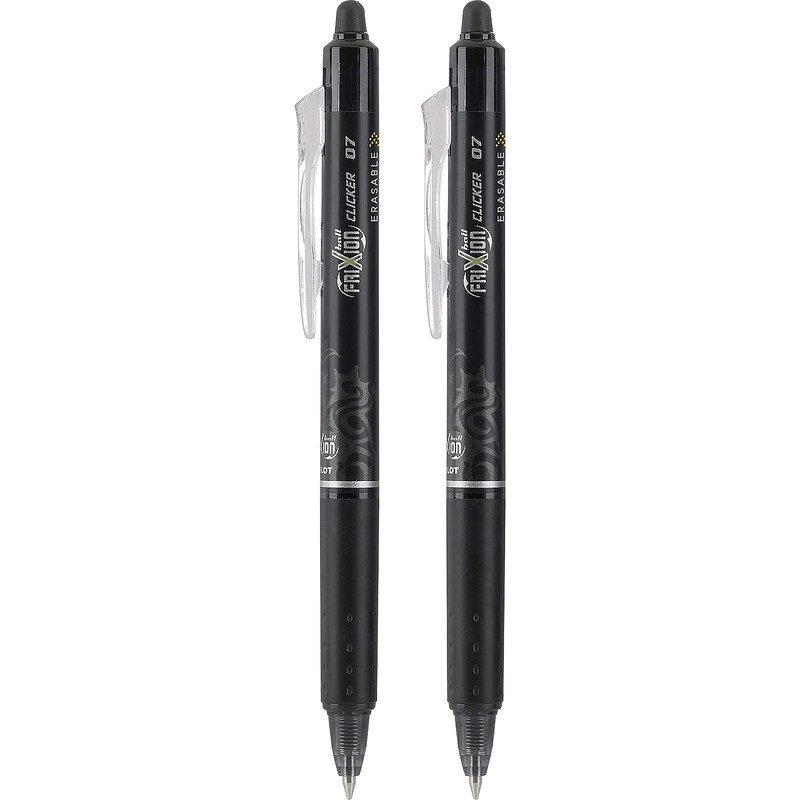 Pilot FriXion Clicker Erasable, Refillable & Retractable Gel Ink Pens,