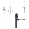 Bathroom Sink Drain with Lift Rod, ARCORA Sink Drain with