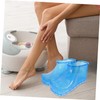 KOMBIUDA 1pair Portable Foot Bath Shoes Creative Foot Soaking Boots