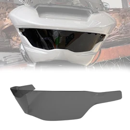 FWXEOZ Motorcycle Headlight Guard Waterproof Front Headlamp Protection Cover for CVO Road Glide FLTRXSE 2023-2024 Road Glide/ST 2024 Accessories Decoration Shield (Smoky Gray)