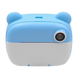 2.4 Inch Instant Camera for Children Instant Photo Camera with Printing Paper with 32G SD Card 1080P HD Kids Camera Toy Dual Lens Selfie Camera（Blue）