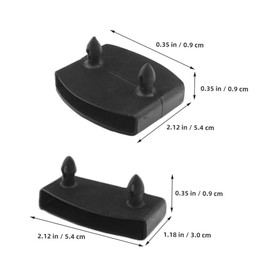 STOBAZA Double Bed Slat Replacement Single Bed Replacement Slats Single Prong 10 Pack