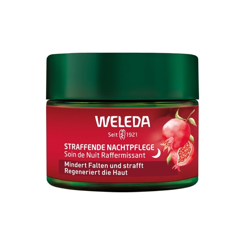 WELEDA Straff Nachtpfl Pomegranate & Maca Peptides