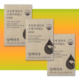 More H Pure Haru Omega 3 Chong Kun Dang Promega RTZ Omega 3 Choim Pure Haru Omega 3 / 1 box / 담백하루오메가3 종근당프로메가알티지오메가3 초임 담백하루오메가3 / 1 box