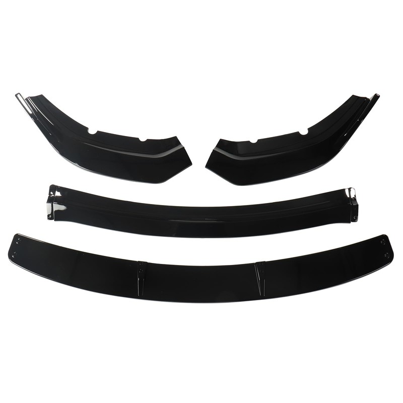 Front Lip for Dodge Charger 2015-2023 Glossy Black Front Bumper