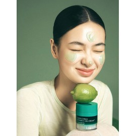 Lovium [7-Day Inner Glow] Green Citrus Niacin Vita Plus Gel Cream Whitening Blemishes 50ml / [7일 속광채] 그린 시트러스 나이아신 비타 플러스 젤 크림 미백 잡티 50ml