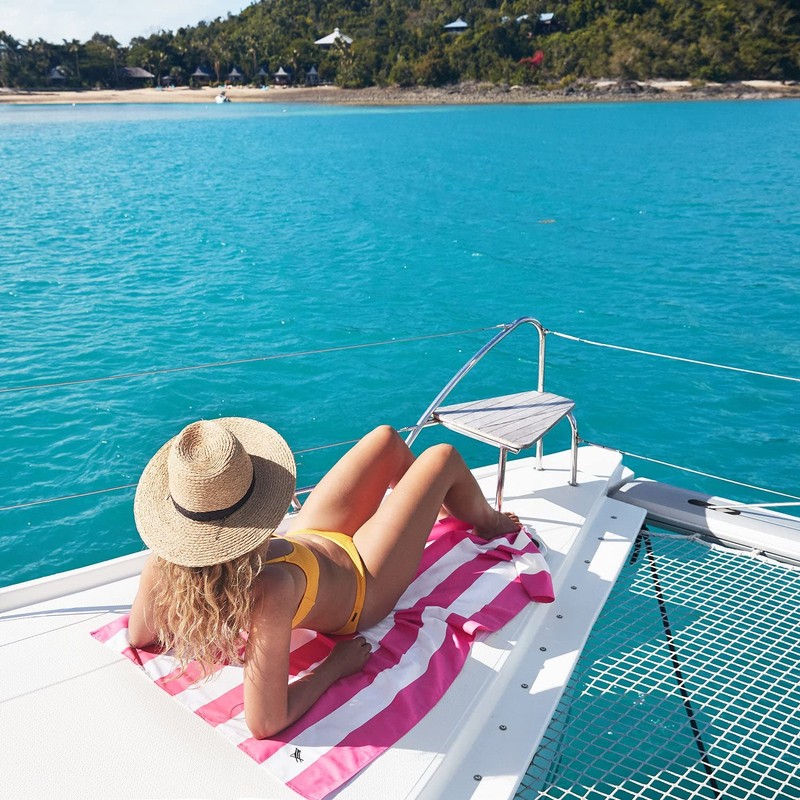 Dock & Bay Beach Towel - Quick Dry, Sand Free