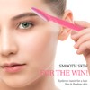 40pcs Eyebrow Razor for Women, Face Shaver Kit Dermaplaning Tool