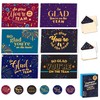 24 Pack Gold-Foiled Employee Appreciation Cards with Envelopes & Stickers