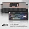 Womier RD75 Pro 75% Keyboard, Quick Release Wireless Aluminum Gaming