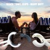 Beach Towel Clips for Beach Chairs, 10 Pack Heavy Duty