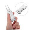 KOMBIUDA Foldable Golf Divot Repair Tool Fork for Quick Repairs