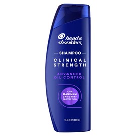 Head  Shoulders Dandruff Shampoo, Clinical Strength Advanced Oil Control, Our Maximum Anti-Dandruff Prescription-Strength Formula, Flake Protection,  