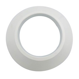 TYGERIX® White EPDM Rubber Rosette Cover for Pipes of 120 and 125 mm | Flexible Hole Cover Rosette for Boilers Stoves and Any Systems | Universal | Heat Resistant | Keeps its Shape