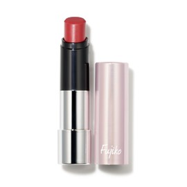 Fujiko Knurled Lip 01 Kyun Rose, 0.1 oz (4.1 g), Lip Care, Color Balm, Cute, Rose, Transparent, Highly Moisturizing, Color Retention