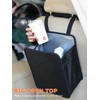 Ginsco 3 Gallons Open-Top Car Trash Can, Large Capacity Hanging