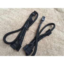 EVGA 4 PCs   eVGA 6 pin to 3x SATA POWER cable EVGA SuperNOVA G+ ,ORIGINAL