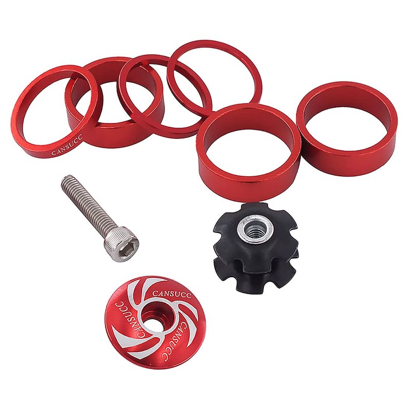 SeonFook Bicycle Headset Stem Spacer Aluminum Alloy 28.6mm Fork Stand