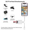 2 in 1 SD Card Reader, 1 Portable Type-C Card