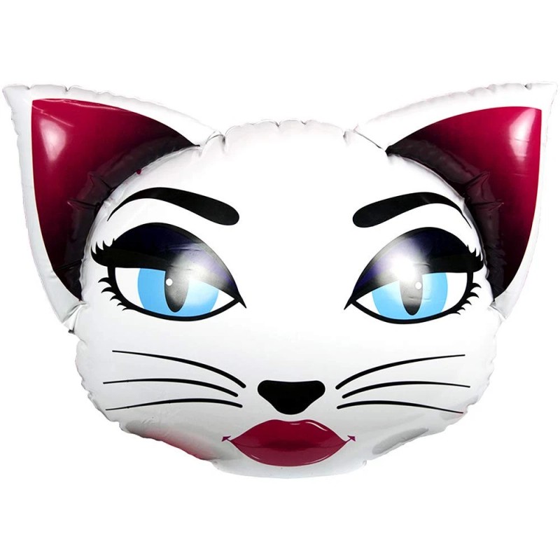 Poolmaster 48 Inch Kitty Pool Float Durable Vinyl Cat Inner