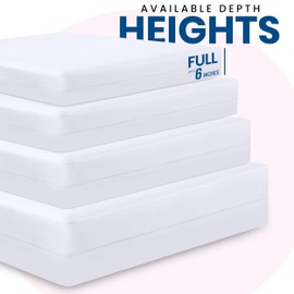 Utopia Bedding Premium Waterproof Bed Bug Mattress Cover, Full Zippered Mattress Protector, 6 Inches Deep, Dust Mite Proof 6-Sided Mattress Encasement for Bed (Pack of 10)