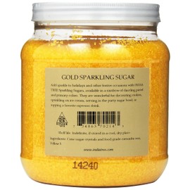 India Tree Star Gold Sparkling Sugar, 3.4 lb (Pack of 2)