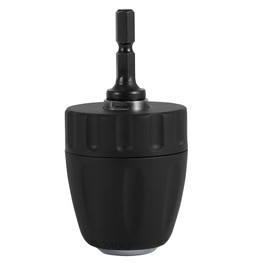 3/8 inch - 24UNF 0.8-10 mm keyless chuck with 1/4 inch hex shank adapter